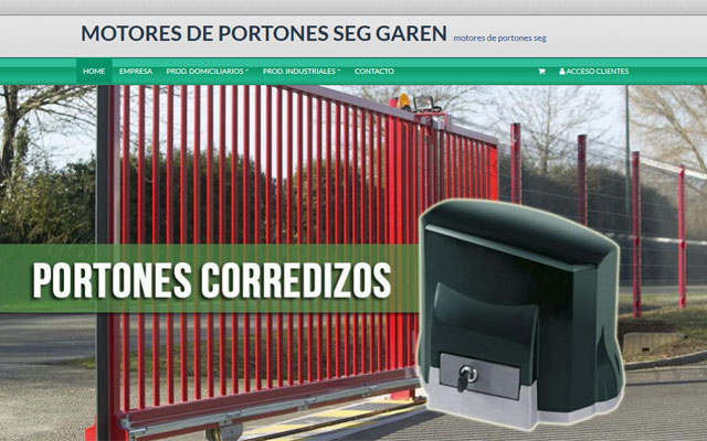 Seggarenmotoresparaportones - www.seggarenmotoresparaportones.com.ar