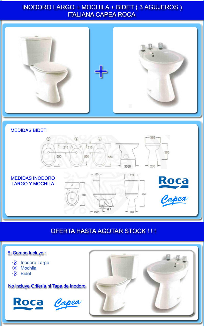 Sanitario Capea Precio - Sanitarios y Vanitorys en Bao